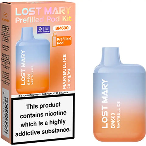 Lost Mary BM600 Prefilled Pod Kit - 3 for 10 Lost Mary BM600 Prefilled Pod Kit - 3 for 10