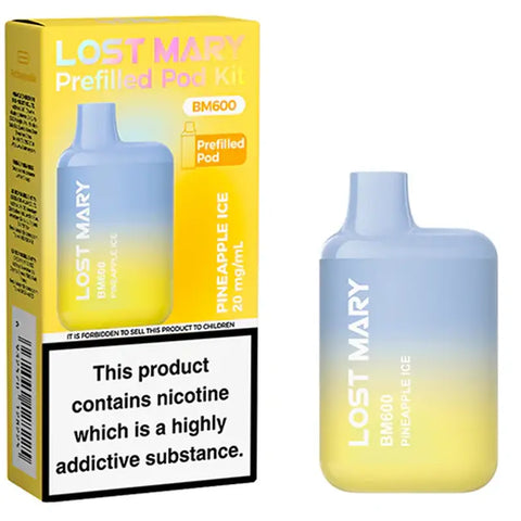 Lost Mary BM600 Prefilled Pod Kit Pineapple Ice