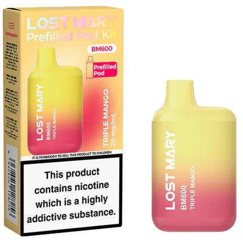 Lost Mary BM600 Prefilled Pod Kit Triple Mango