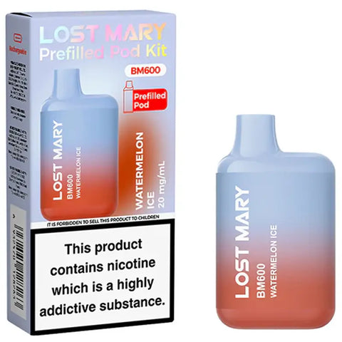 Lost Mary BM600 Prefilled Pod Kit Watermelon Ice