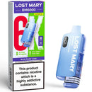 Lost Mary BM6000 Prefilled Pod Vape Kit Blue Razz Gami
