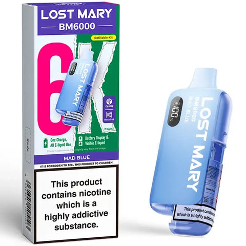 Any 3 for 22 - Lost Mary BM6000 Prefilled Kits Any 3 for 22 - Lost Mary BM6000 Prefilled Kits
