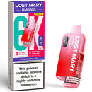Lost Mary BM6000 Prefilled Pod Vape Kit Strawberry Ice