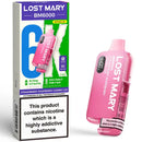 Lost Mary BM6000 Prefilled Pod Vape Kit Strawberry Raspberry Cherry Ice