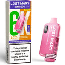 Lost Mary BM6000 Prefilled Pod Vape Kit Strawberry Watermelon