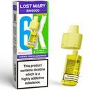 Lost Mary BM6000 Prefilled Pods + Refill Container Cherry Peach Lemonade