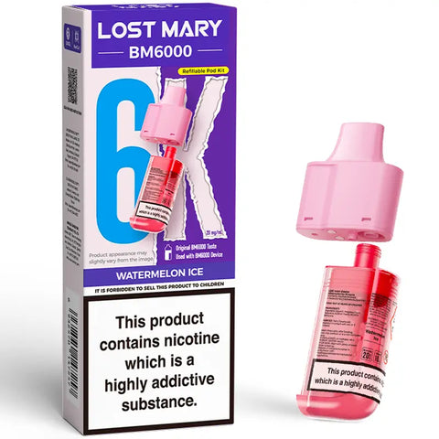 Lost Mary BM6000 Pods | 6000 Puff Prefilled Vape Refills UK Lost Mary BM6000 Pods | 6000 Puff Prefilled Vape Refills UK