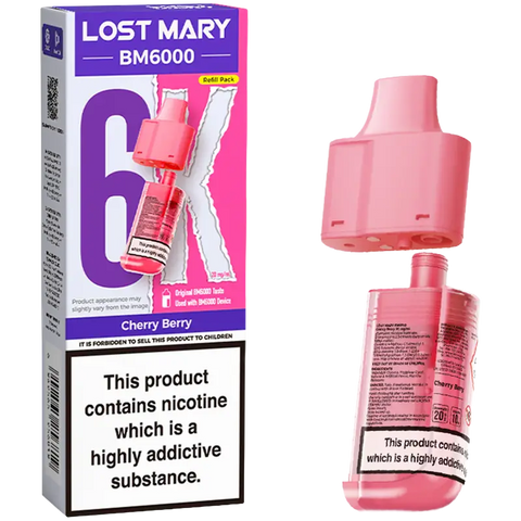 Lost Mary BM6000 Prefilled Pods + Refill Container