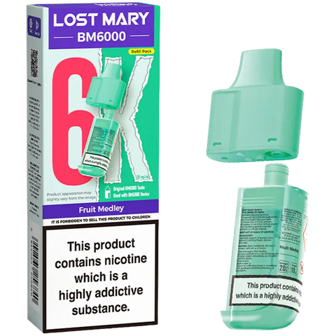 Lost Mary BM6000 Prefilled Pods + Refill Container