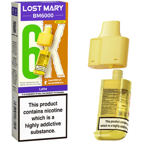 Lost Mary BM6000 Prefilled Pods + Refill Container