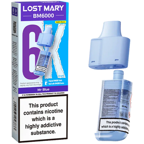 Lost Mary BM6000 Prefilled Pods + Refill Container