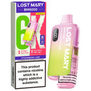 Lost Mary BM6000 Prefilled Pod Vape Kit Strawberry Lime