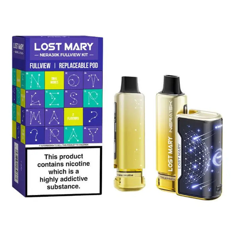 Lost Mary NERA 30K Star Gazer Fullview Prefilled Pod Kit Lost Mary NERA 30K Star Gazer Fullview Prefilled Pod Kit