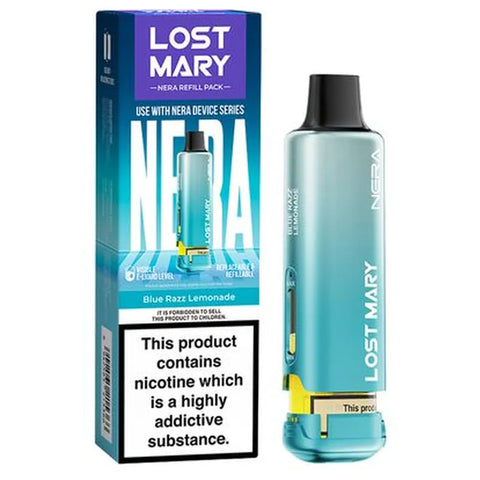 Lost Mary Nera Fullview 15K Prefilled Pods Blue Razz Lemonade