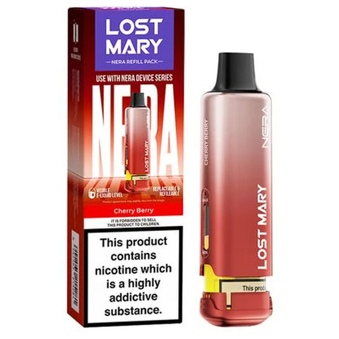 Lost Mary Nera Fullview 15K Prefilled Pods Cherry Berry