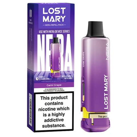 Lost Mary Nera Fullview 15K Prefilled Pods Gami Grape