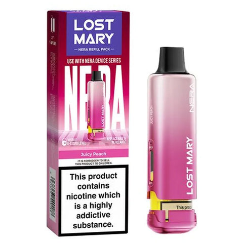 Lost Mary Nera Fullview 15K Prefilled Pods Juicy Peach