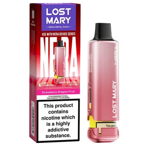 Lost Mary Nera Fullview 15K Prefilled Pods Strawberry Dragon Fruit