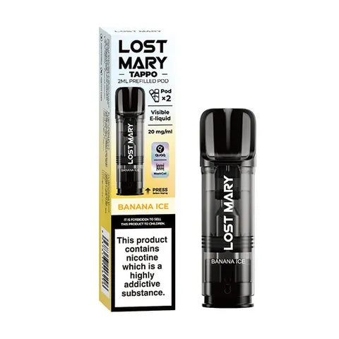 lost mary tappo banana ice replacement pods