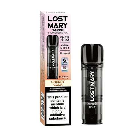lost mary tappo cherry cola replacement pods