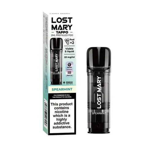 lost mary tappo spearmint replacement pods