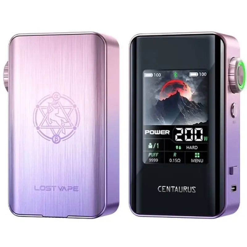 vape mods with bluetooth Lost Vape Centaurus BT200 Mod: Smart 200W & Bluetooth 5.1