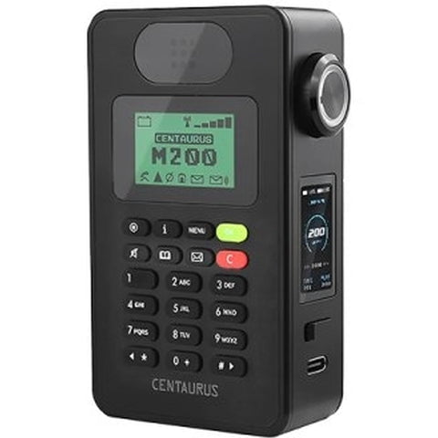 Lost Vape Centaurus M200 Box Mod Retro Phone On White Background