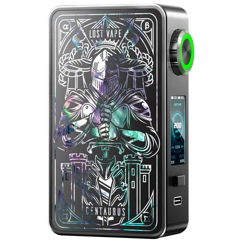 Lost Vape Centaurus M200 Mod: Quest 2.0 Chip, 200W Power Lost Vape Centaurus M200 Mod: Quest 2.0 Chip, 200W Power