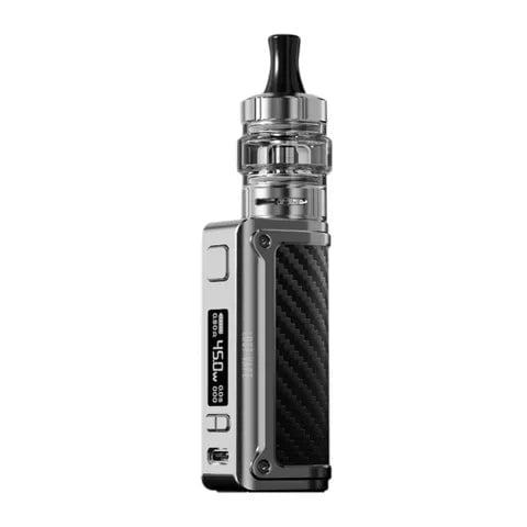 Lost Vape Thelema Mini Kit Space Silver On White Background