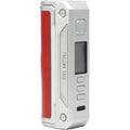 Lost Vape Thelema Solo 100w Mod Silver Plum Red On White Background