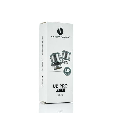 Lost Vape UB Pro Replacement Coils On White Background