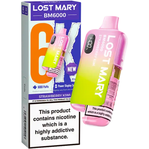 Lost Mary BM6000 Disposable Vape Kit Strawberry Kiwi