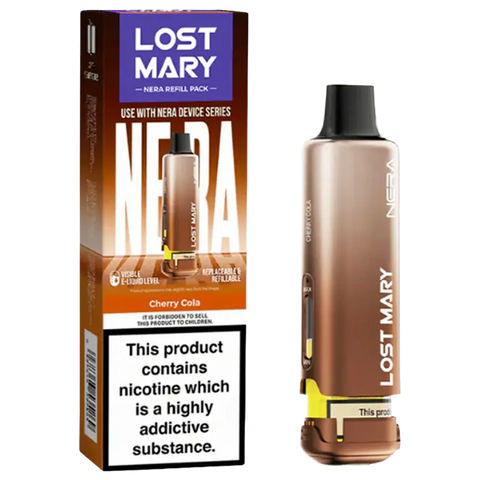 Lost Mary Nera Fullview 15K Prefilled Pods Cherry Cola