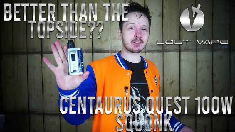 Vaping 101 Youtube Thumbnail Lost Vape Centaurus Quest Squonk