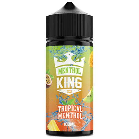 Menthol King 100ml Shortfill Vape Juice Tropical Menthol