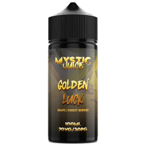 Mystic Juice 100ml Shortfill Vape Juice Golden Luck
