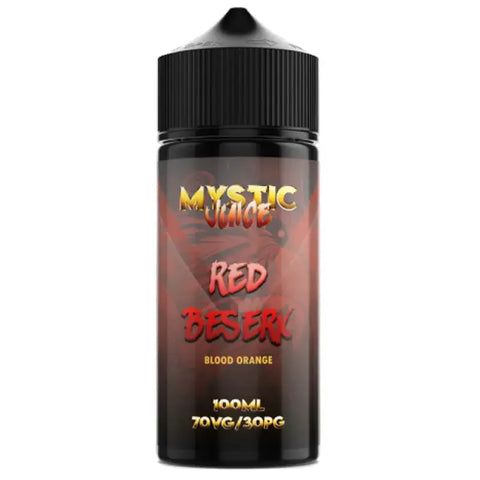 Mystic Juice 100ml Shortfill Vape Juice Red Beserk