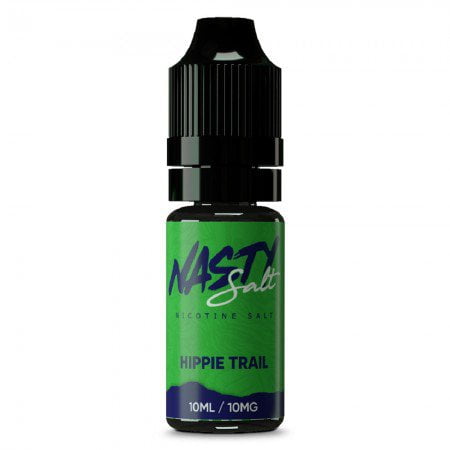 Nasty Juice Nic Salt E-Liquids Hippie Trail / 10mg On White Background