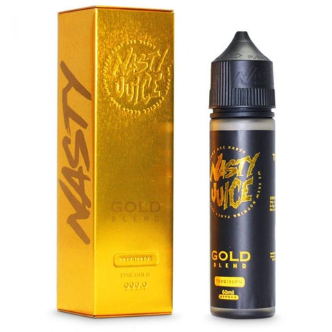 Nasty Juice Tobacco Series 50ml Shortfill Gold On White Background
