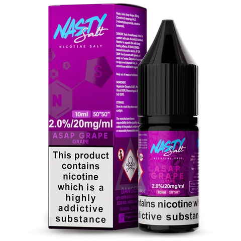 Nasty Salt Nic Salts 10ml Asap Grape