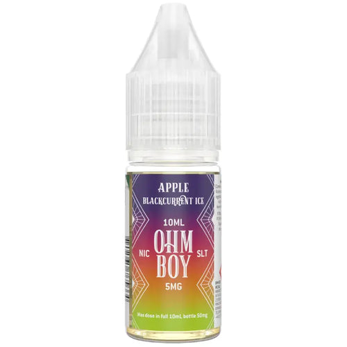 Ohm Boy SLT E-Liquids Apple Blackcurrant 5mg