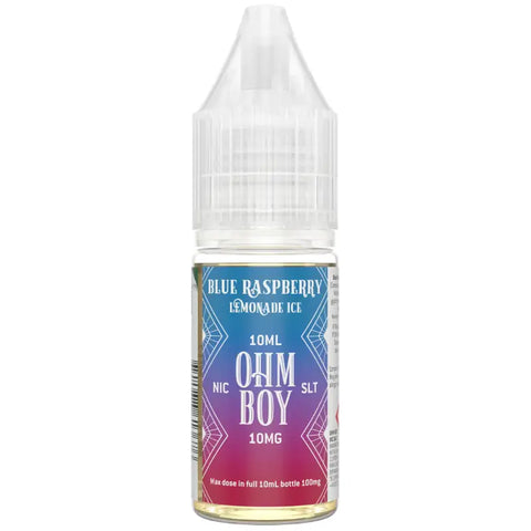 Ohm Boy SLT E-Liquids Blue Raspberry Lemonade Ice 10mg