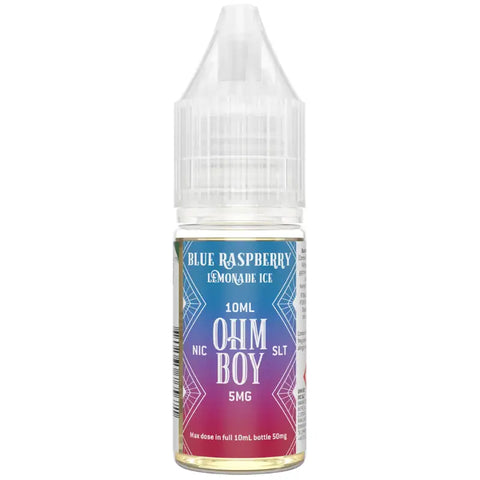 Ohm Boy SLT E-Liquids Blue Raspberry Lemonade Ice 5mg
