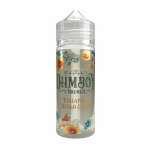 Ohm Boy Botanics Pineapple Mango and Lime 100ml