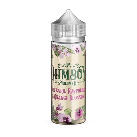 Ohm Boy Botanics Rhubarb Raspberry and Orange Blossom 100ml