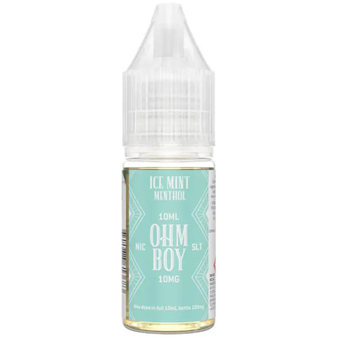 Ohm Boy SLT E-Liquids Ice Mint Menthol 10mg