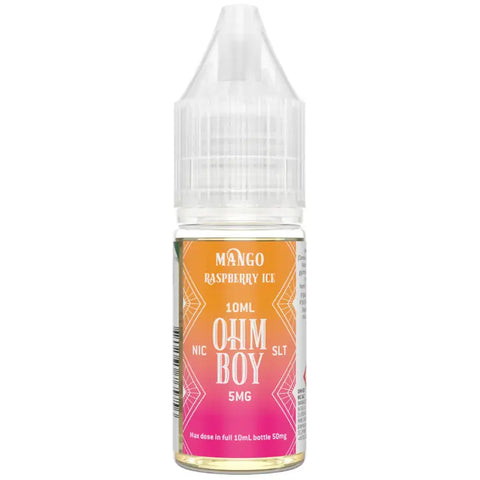 Ohm Boy SLT E-Liquids Mango Raspberry Ice 5mg