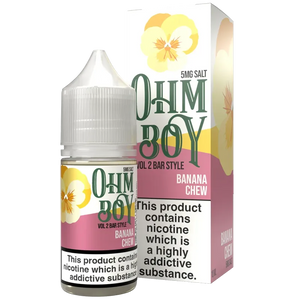 Ohm Boy V2 Banana Chew Bar Style 10ml Nic Salt