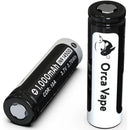 Gerobak & Orca Vape 14500 1000mAh Battery Twin Pack
