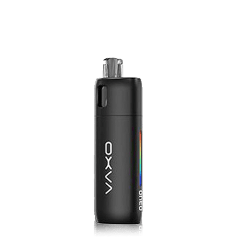 OXVA Oneo Pod Kit Astral Black on black background